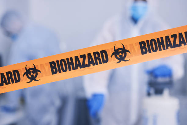 Professional Biohazard technician working in Yosemite National Park, CA